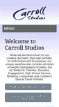 Mobile Screenshot of carrollstudios.com